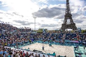 Paris 2024 - Women's Quarterfinal Beach Volleyball