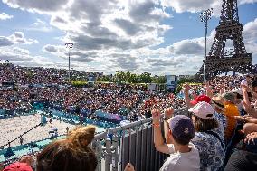 Paris 2024 - Women's Quarterfinal Beach Volleyball