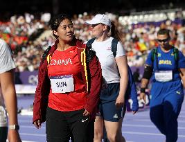 (PARIS2024) FRANCE-PARIS-OLY-ATHLETICS-SHOT PUT-WOMEN