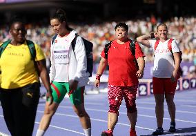 (PARIS2024) FRANCE-PARIS-OLY-ATHLETICS-SHOT PUT-WOMEN