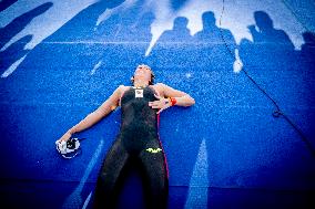 Paris 2024 - Women's 10km Marathon Swim - Sharon van Rouwendaal Wins Gold