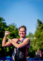 Paris 2024 - Women's 10km Marathon Swim - Sharon van Rouwendaal Wins Gold