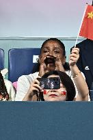 Paris 2024 - Table Tennis - Marie-Jose Perec In The Stands