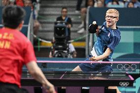 Paris 2024 - Men's Table Tennis Singles - France v China