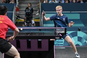 Paris 2024 - Men's Table Tennis Singles - France v China