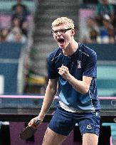 Paris 2024 - Men's Table Tennis Singles - France v China