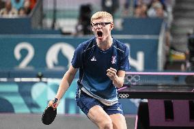 Paris 2024 - Men's Table Tennis Singles - France v China