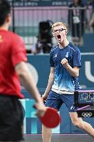 Paris 2024 - Men's Table Tennis Singles - France v China