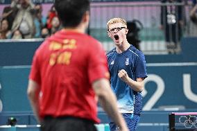 Paris 2024 - Men's Table Tennis Singles - France v China