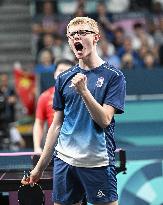 Paris 2024 - Men's Table Tennis Singles - France v China