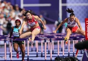 (PARIS2024) FRANCE-PARIS-OLY-ATHLETICS-100M HURDLES-WOMEN