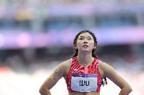 (PARIS2024) FRANCE-PARIS-OLY-ATHLETICS-100M HURDLES-WOMEN