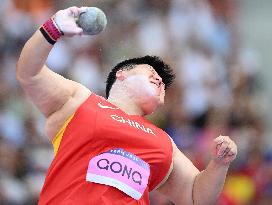 (PARIS2024) FRANCE-PARIS-OLY-ATHLETICS-SHOT PUT-WOMEN