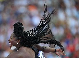 (PARIS2024) FRANCE-PARIS-OLY-ATHLETICS-SHOT PUT-WOMEN