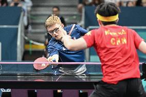 Paris 2024 - Men's Table Tennis Singles - France v China