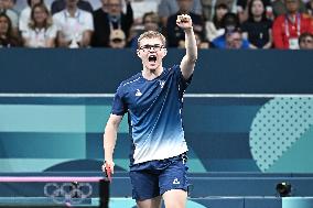 Paris 2024 - Men's Table Tennis Singles - France v China