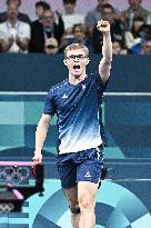 Paris 2024 - Men's Table Tennis Singles - France v China