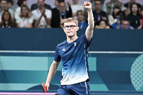 Paris 2024 - Men's Table Tennis Singles - France v China