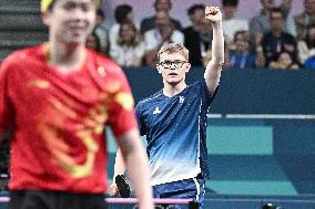 Paris 2024 - Men's Table Tennis Singles - France v China