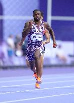 (PARIS2024) FRANCE-PARIS-OLY-ATHLETICS-4X100M RELAY-MEN