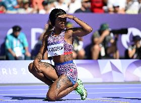 (PARIS2024) FRANCE-PARIS-OLY-ATHLETICS-4X100M RELAY-WOMEN