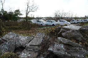 Abandoned Electric Sharing Cars