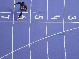(PARIS2024) FRANCE-PARIS-OLY-ATHLETICS-4X100M RELAY-MEN