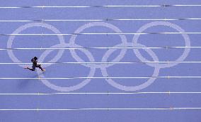 (PARIS2024) FRANCE-PARIS-OLY-ATHLETICS-4X100M RELAY-MEN