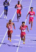 (PARIS2024) FRANCE-PARIS-OLY-ATHLETICS-4X100M RELAY-MEN