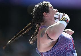 (PARIS2024) FRANCE-PARIS-OLY-ATHLETICS-SHOT PUT-WOMEN