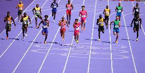 (PARIS2024) FRANCE-PARIS-OLY-ATHLETICS-4X100M RELAY-MEN