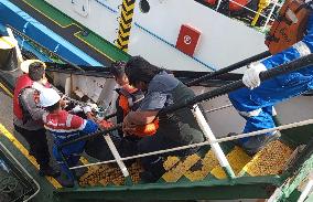 INDONESIA-BALI-TANKER SHIP-FIRE-AFTERMATH