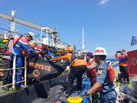 INDONESIA-BALI-TANKER SHIP-FIRE-AFTERMATH