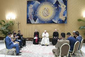 Pope Francis Receives Afghan Community - Vatican