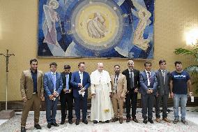 Pope Francis Receives Afghan Community - Vatican