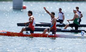 (PARIS2024) FRANCE-VAIRES-SUR-MARNE-OLY-CANOE SPRINT