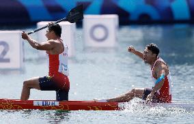 (PARIS2024) FRANCE-VAIRES-SUR-MARNE-OLY-CANOE SPRINT