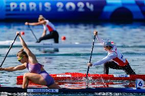 (PARIS2024) FRANCE-VAIRES-SUR-MARNE-OLY-CANOE SPRINT