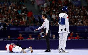 (PARIS2024) FRANCE-PARIS-OLY-TAEKWONDO