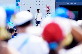 Paris 2024 - Sport Climbing - Men’s Speed Final - Bassa Mawem