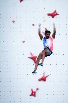 Paris 2024 - Sport Climbing - Men’s Speed Final - Bassa Mawem