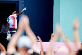 Paris 2024 - Sport Climbing - Men’s Speed Final - Bassa Mawem