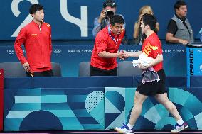 (PARIS2024)FRANCE-PARIS-OLY-TABLE TENNIS