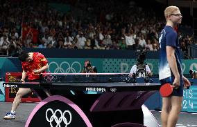 (PARIS2024)FRANCE-PARIS-OLY-TABLE TENNIS