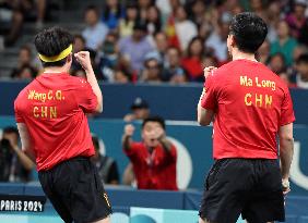 (PARIS2024)FRANCE-PARIS-OLY-TABLE TENNIS