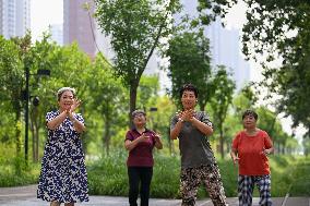 CHINA-TIANJIN-CITY PARK-NATIONAL FITNESS DAY (CN)