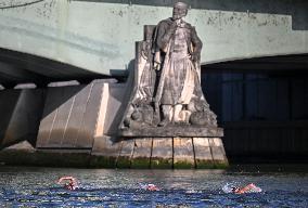 (PARIS2024)FRANCE-PARIS-OLY-MARATHON SWIMMING