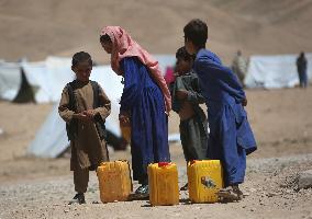 AFGHANISTAN-GHOR-FLOOD SURVIVORS