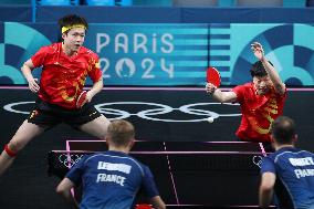 (PARIS2024)FRANCE-PARIS-OLY-TABLE TENNIS