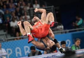 (PARIS2024) FRANCE-PARIS-OLY-WRESTLING